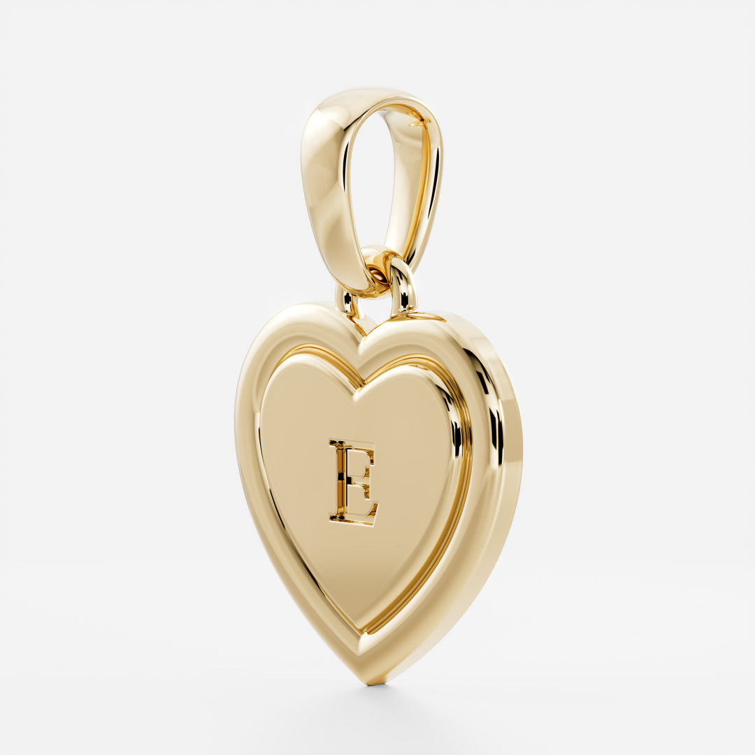 The Signature Heart Letter Pendant additional view 58