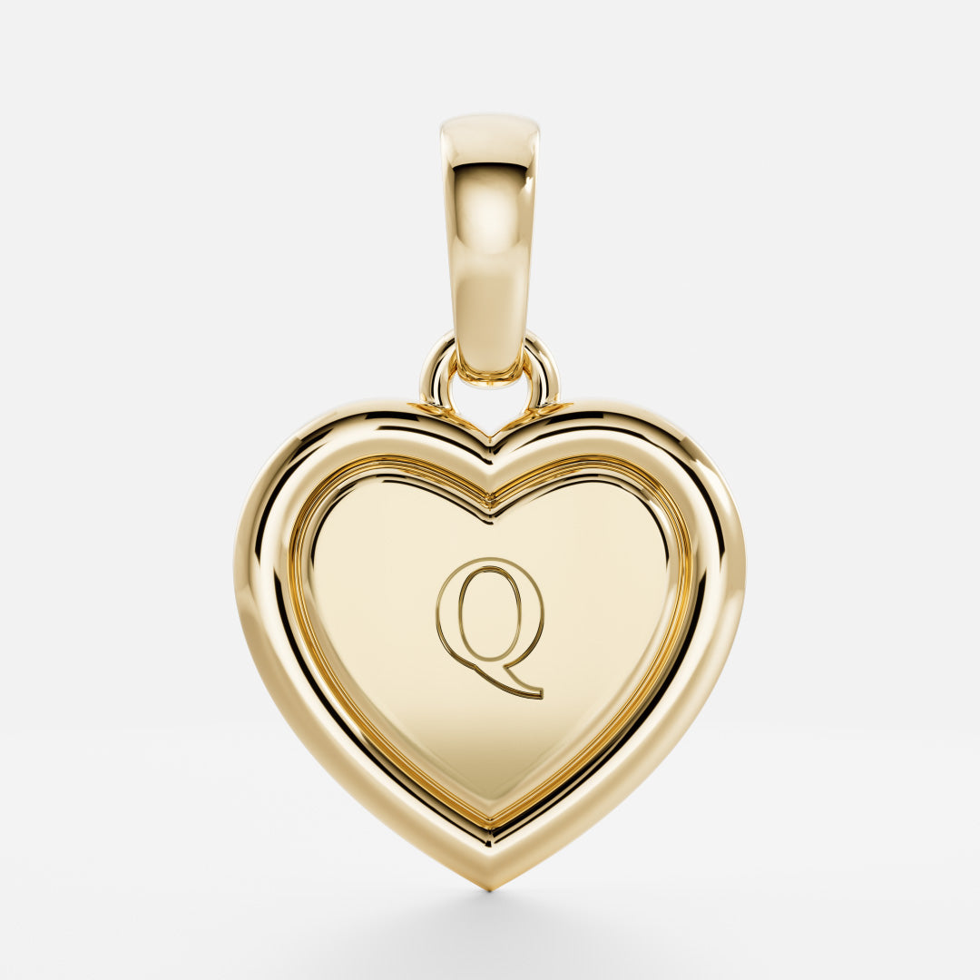 The Signature Heart Letter Pendant additional view 18