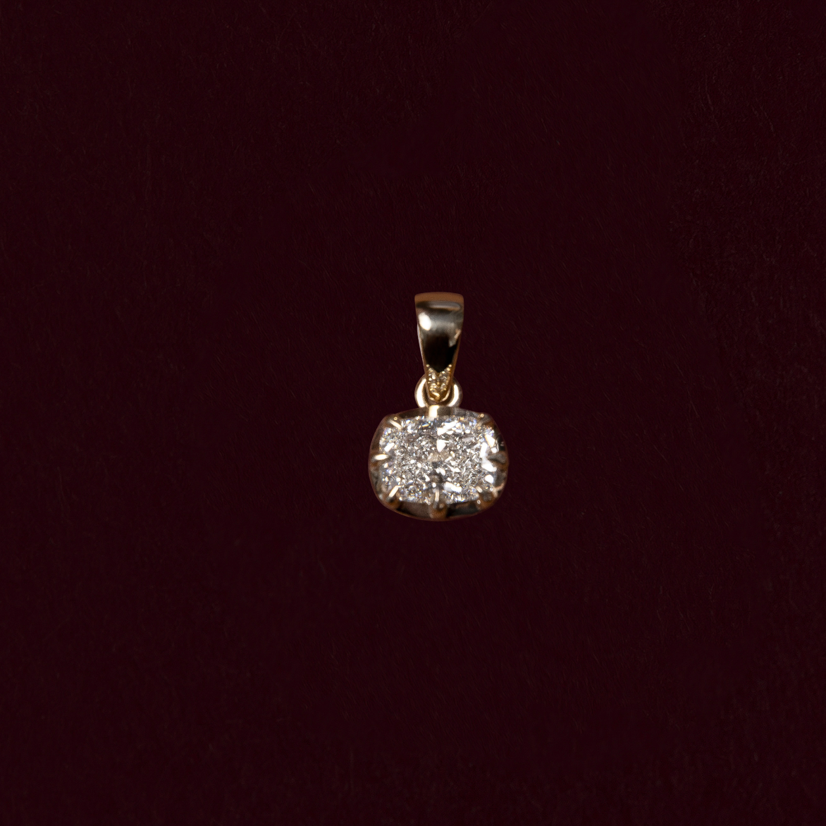 The Allegra Elongated Cushion Pendant additional view 3