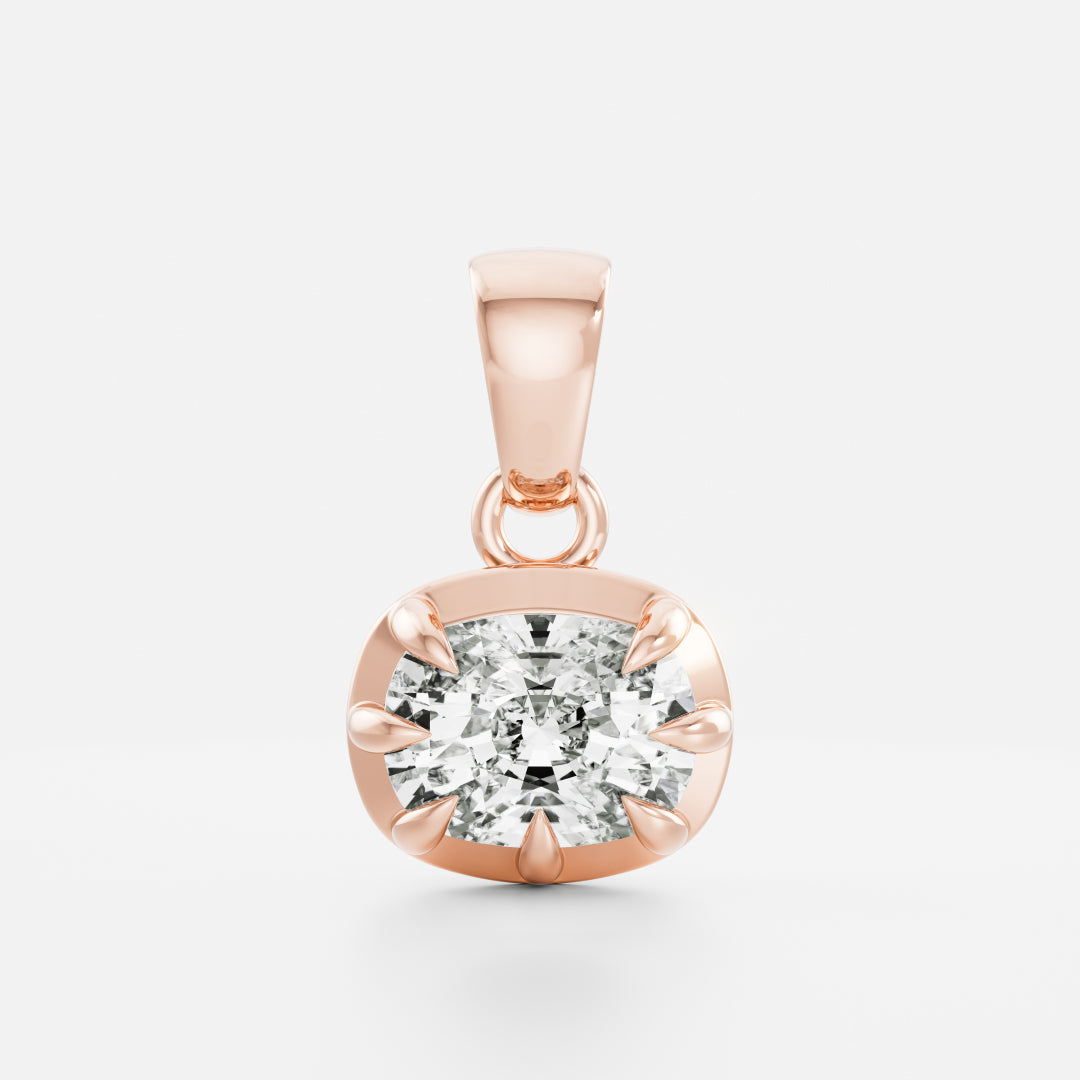 The Allegra Elongated Cushion Pendant additional view 9