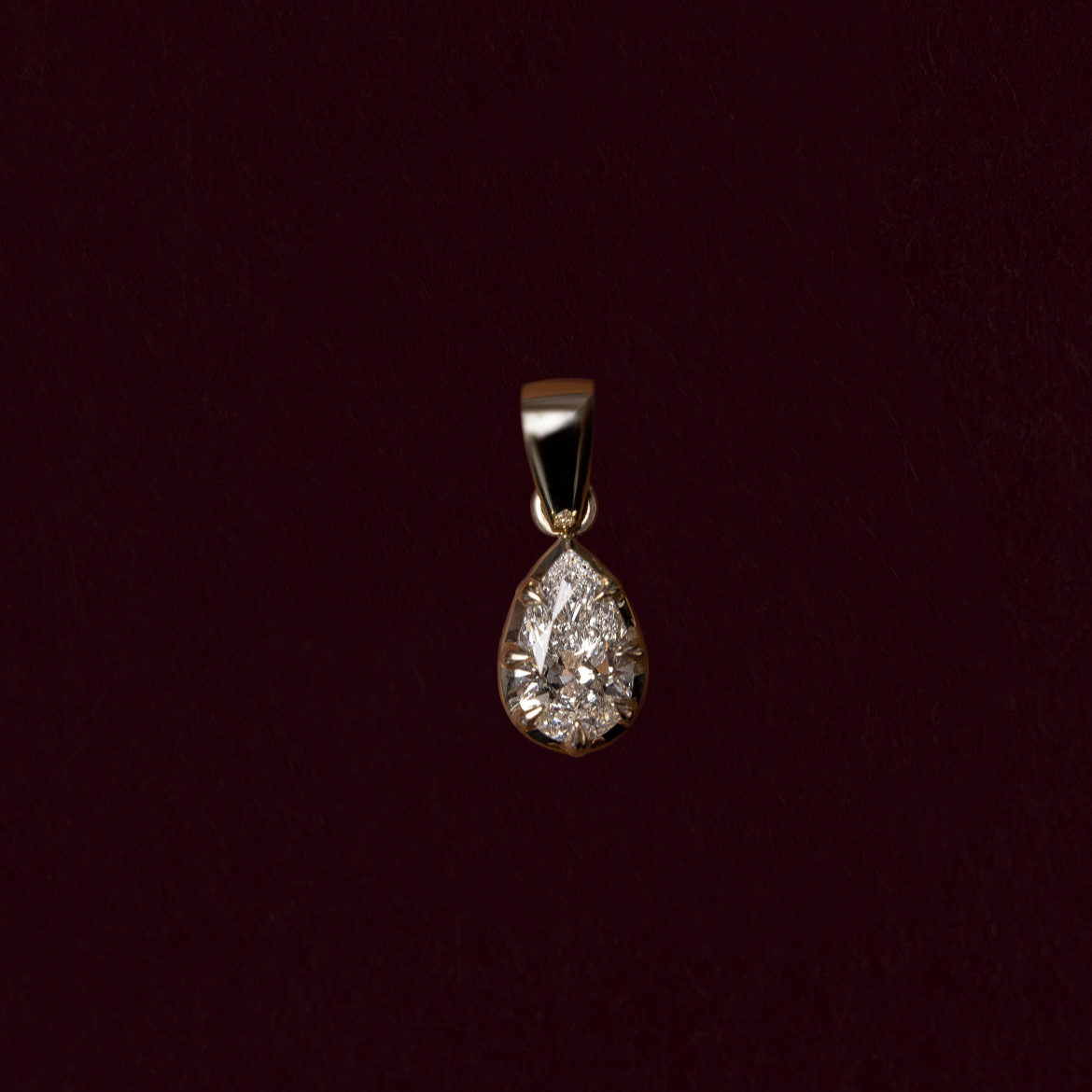 The Allegra Pear Pendant additional view 3