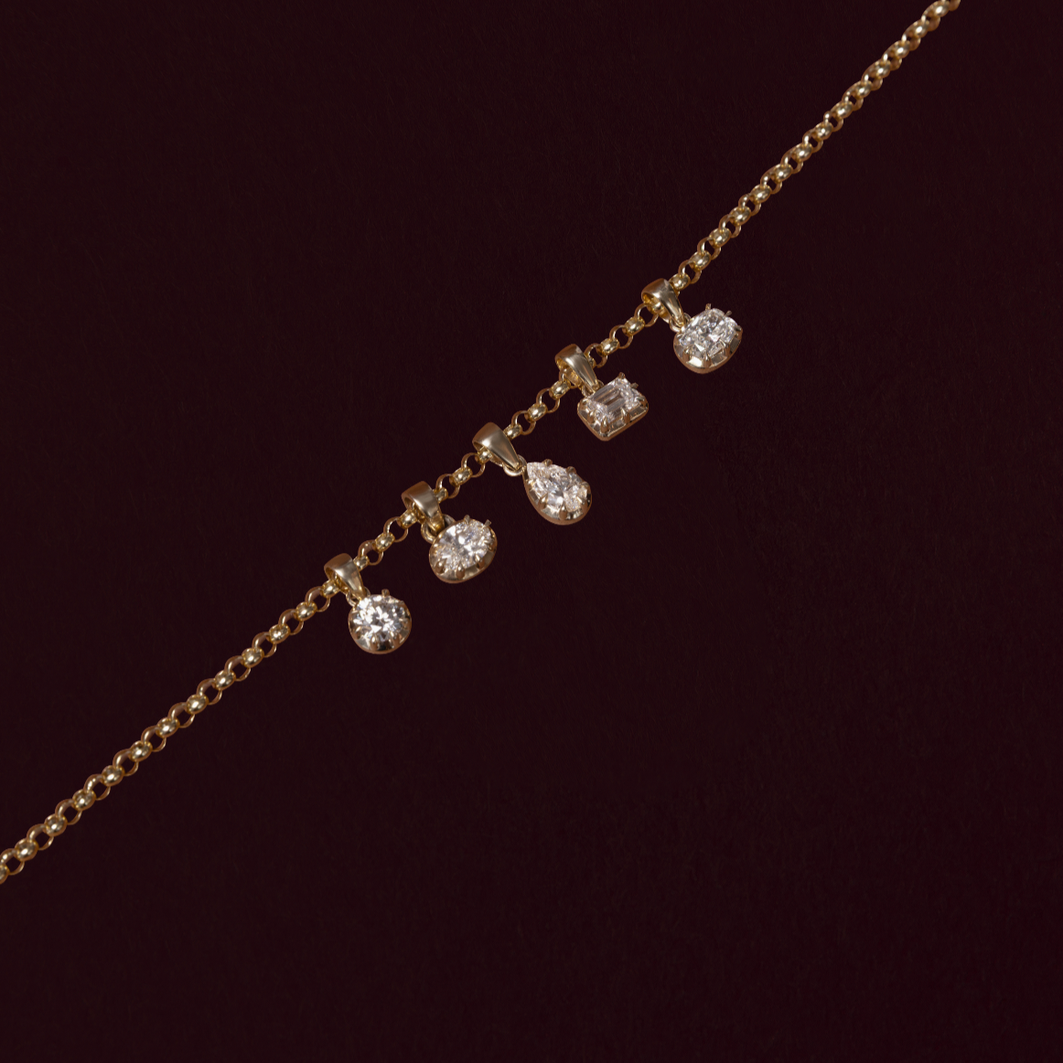 The Allegra Pear Pendant additional view 4