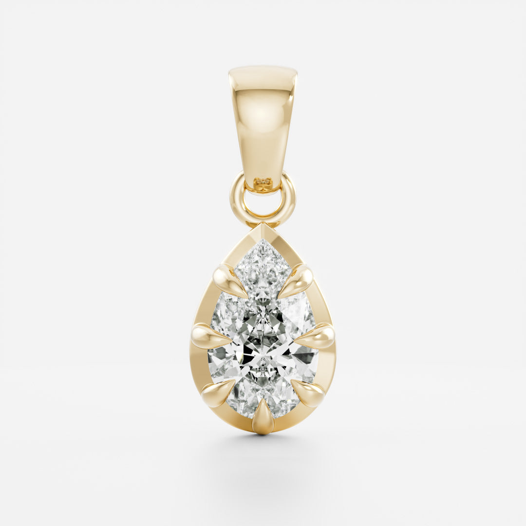 The Allegra Pear Pendant