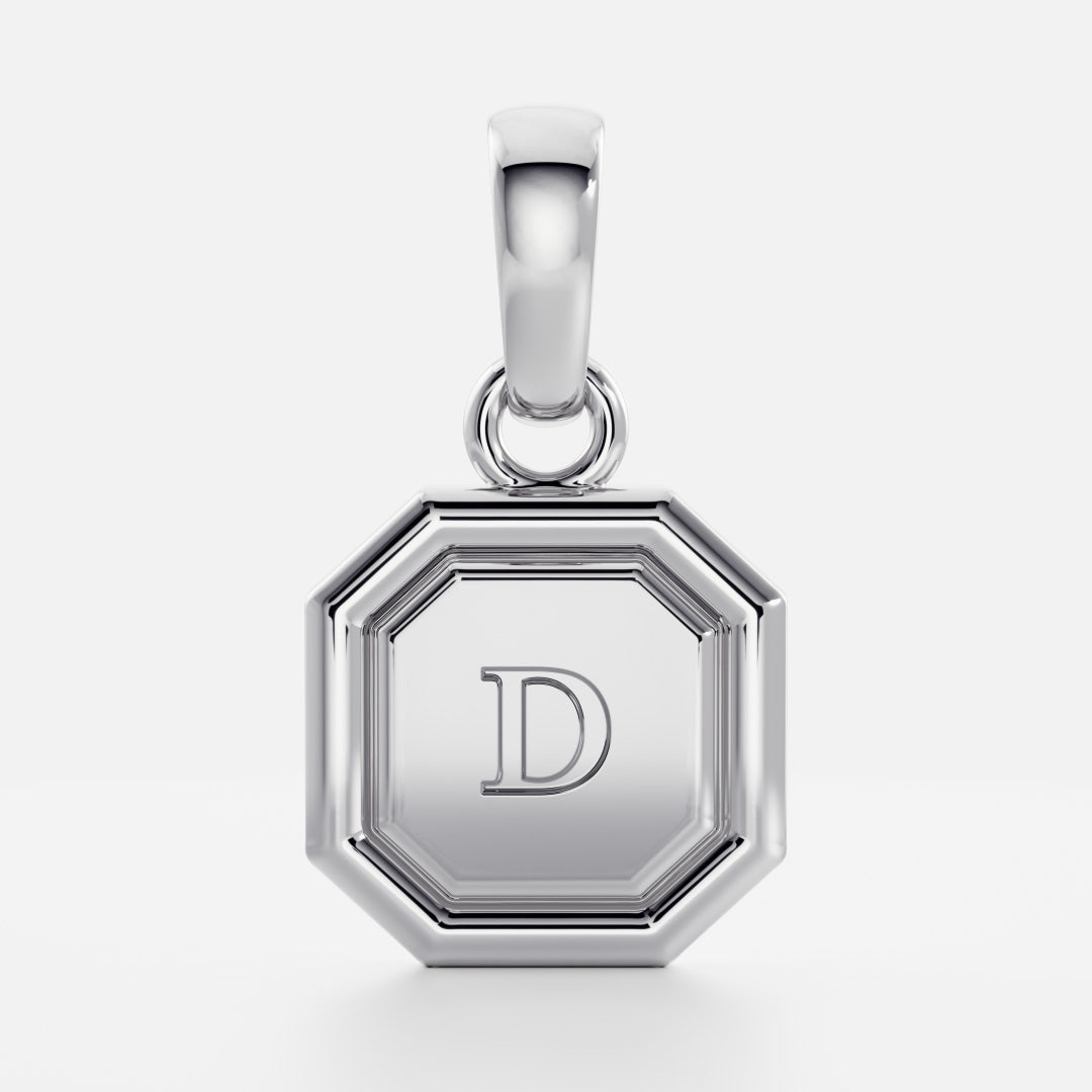 The Signature Octagon Letter Pendant additional view 31