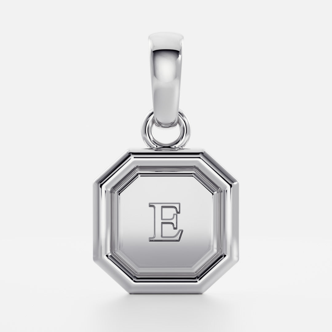 The Signature Octagon Letter Pendant additional view 32