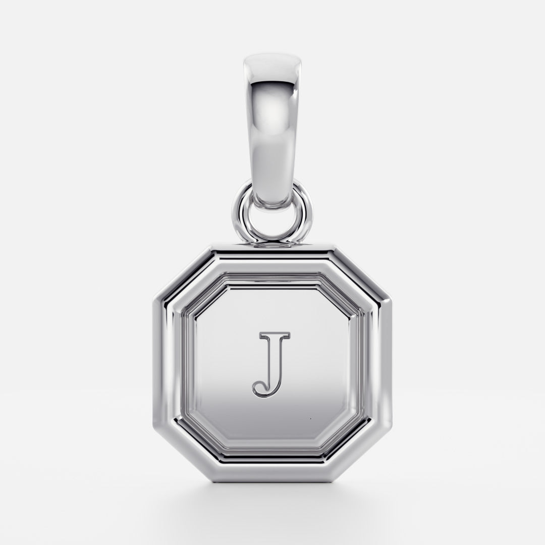 The Signature Octagon Letter Pendant additional view 37
