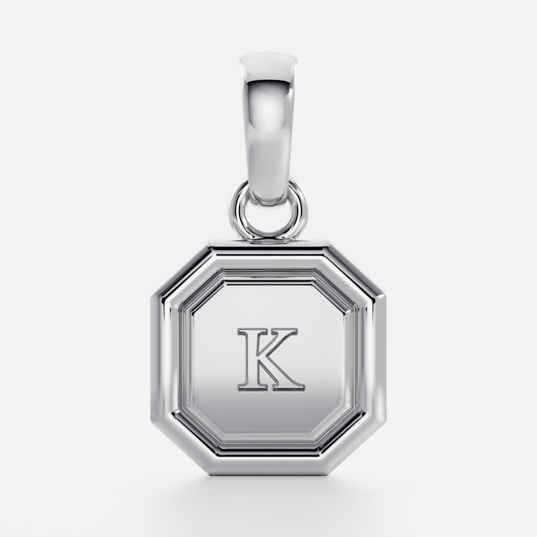 The Signature Octagon Letter Pendant additional view 38