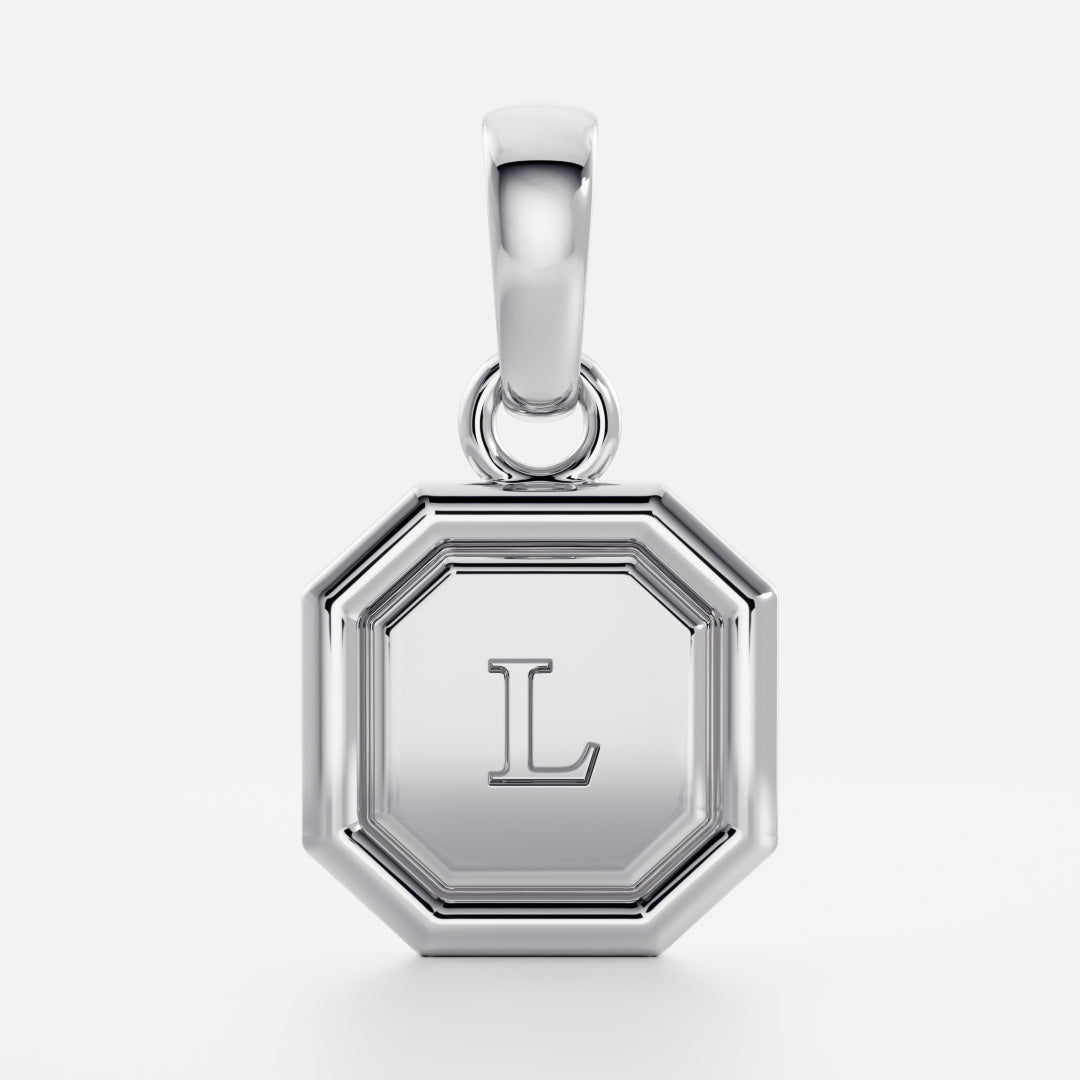 The Signature Octagon Letter Pendant additional view 39