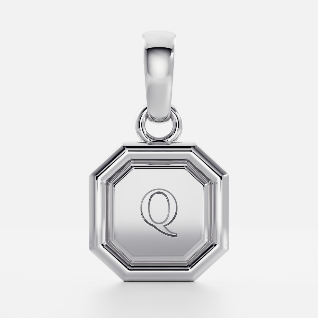 The Signature Octagon Letter Pendant additional view 44