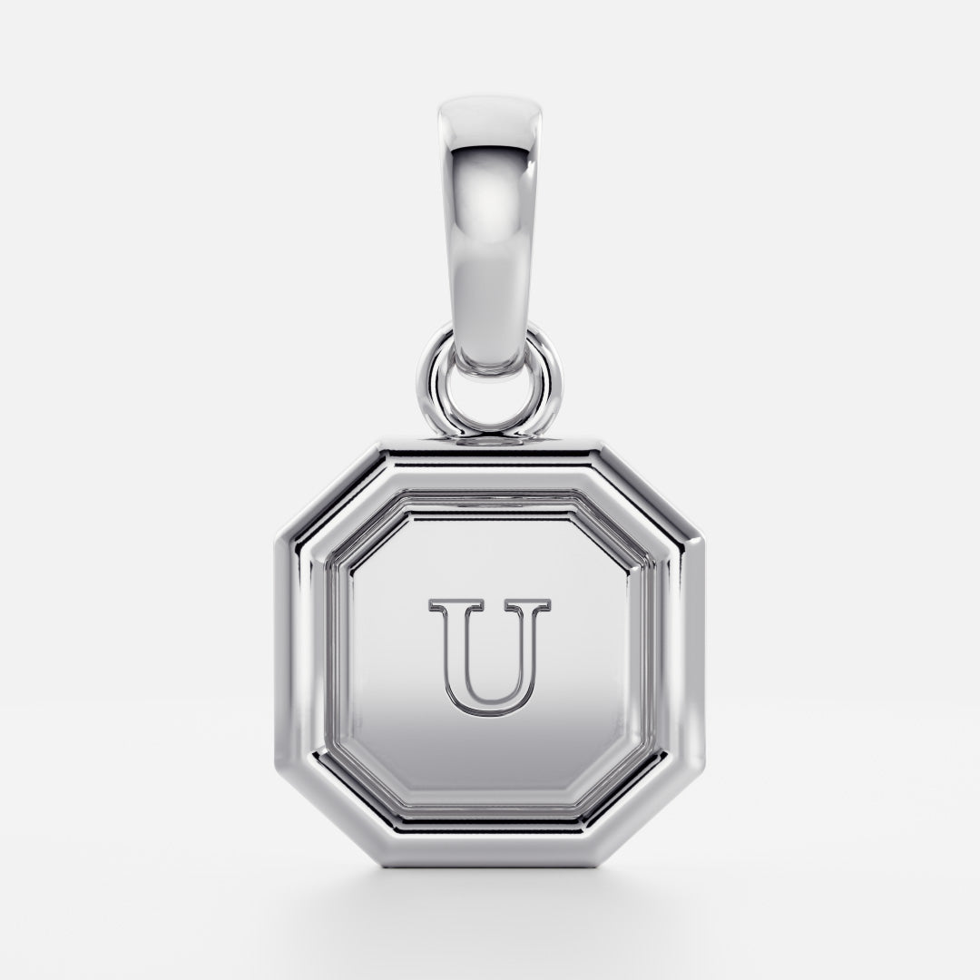 The Signature Octagon Letter Pendant additional view 48