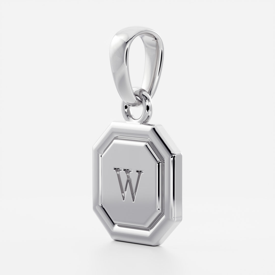The Signature Octagon Letter Pendant additional view 102