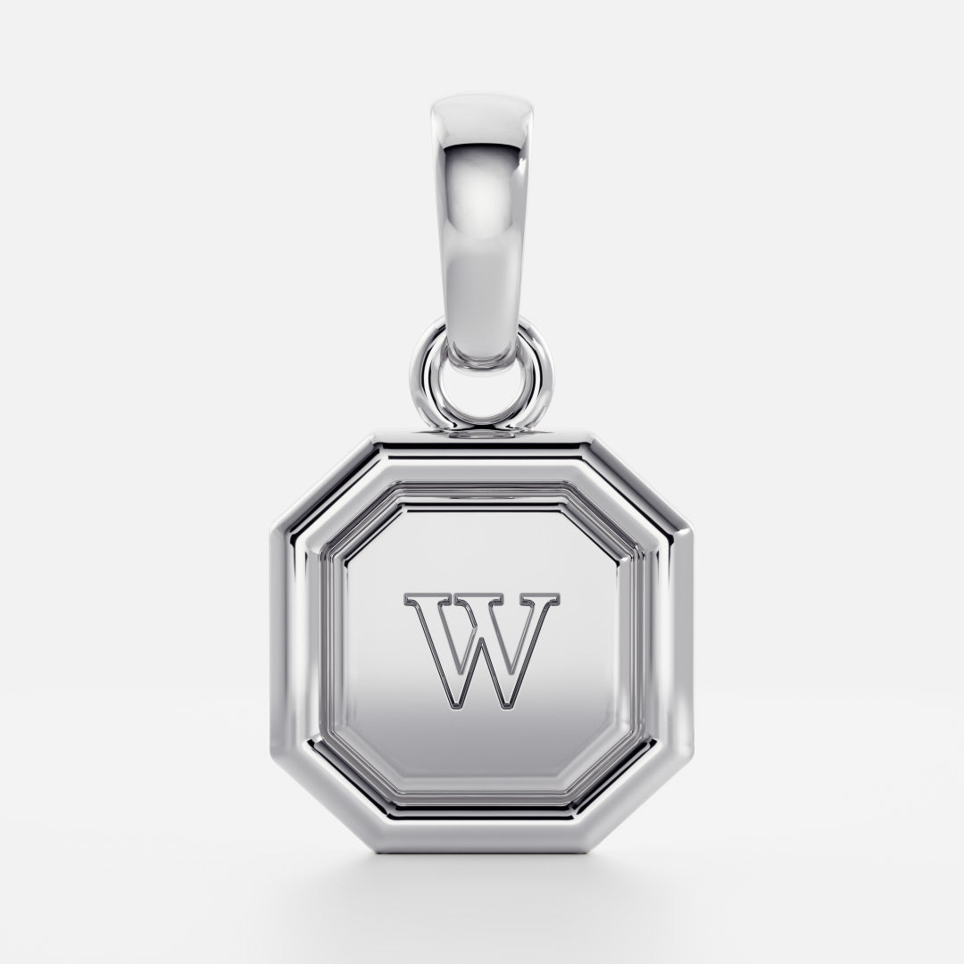 The Signature Octagon Letter Pendant additional view 50