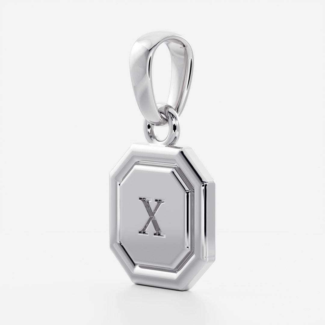 The Signature Octagon Letter Pendant additional view 103