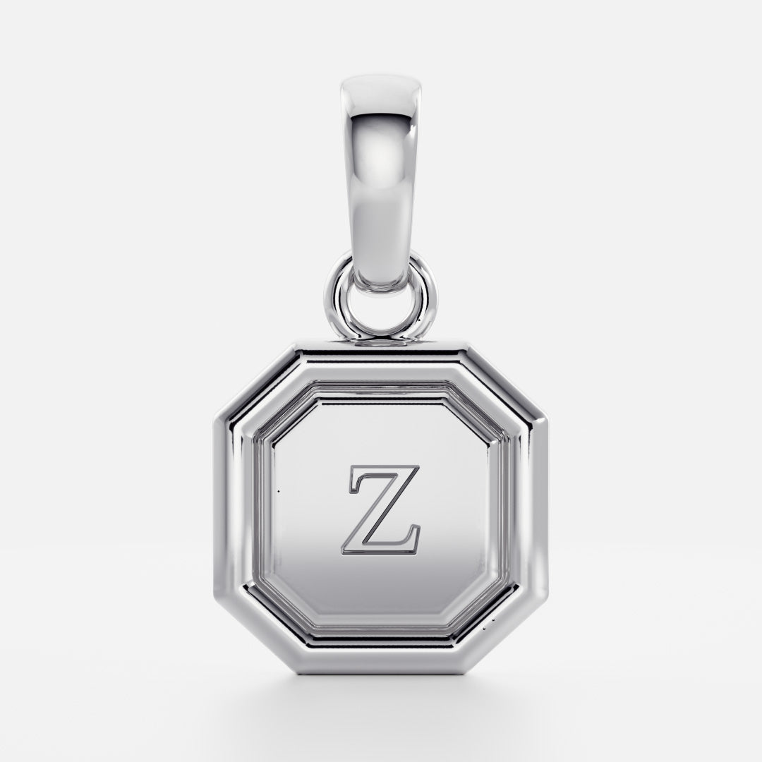 The Signature Octagon Letter Pendant additional view 53