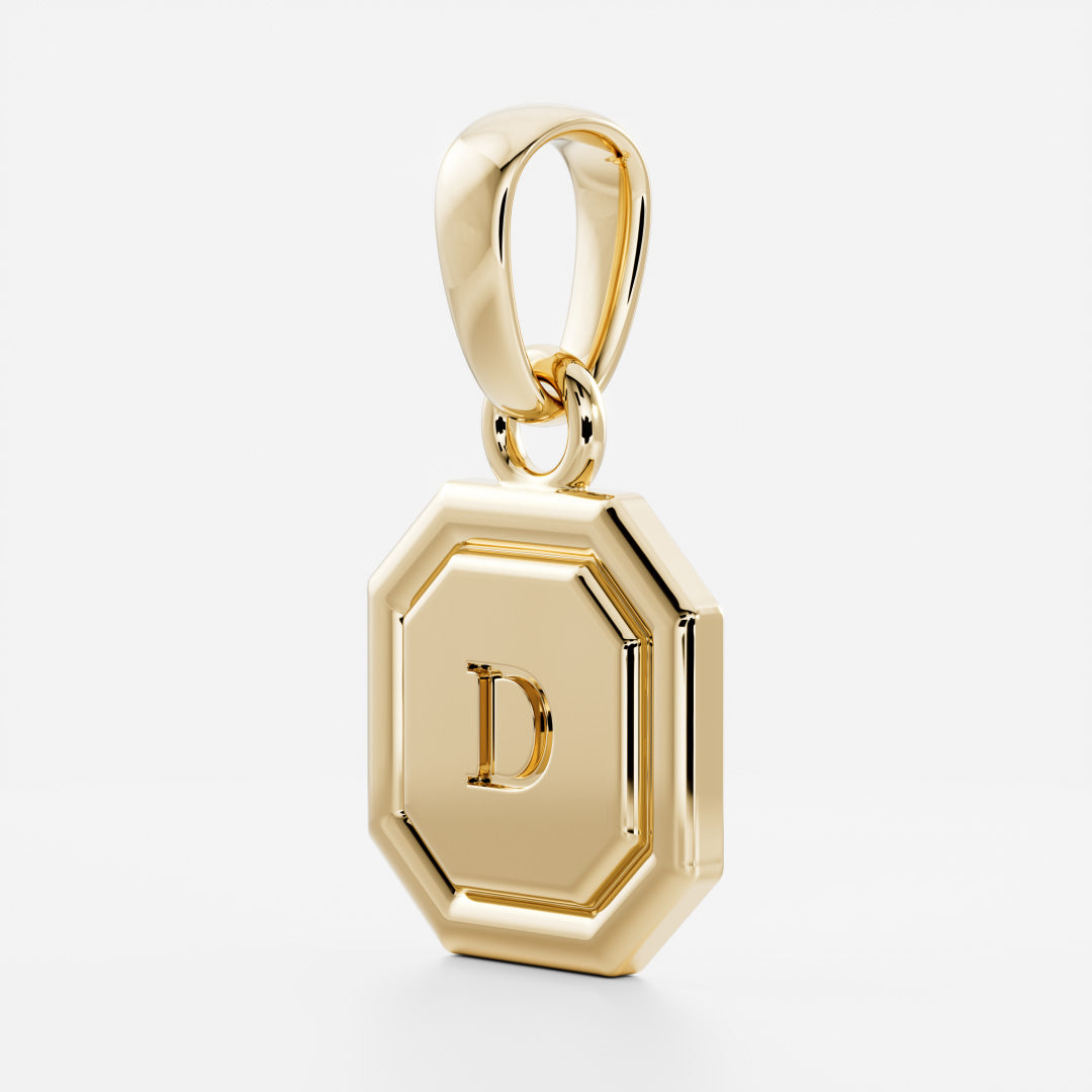 The Signature Octagon Letter Pendant additional view 57