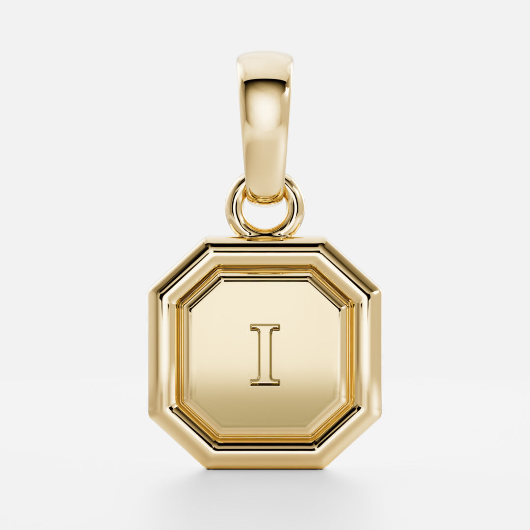 The Signature Octagon Letter Pendant additional view 10