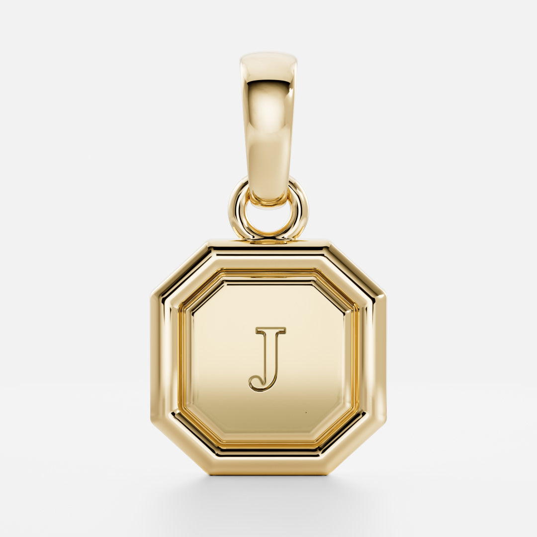 The Signature Octagon Letter Pendant additional view 11