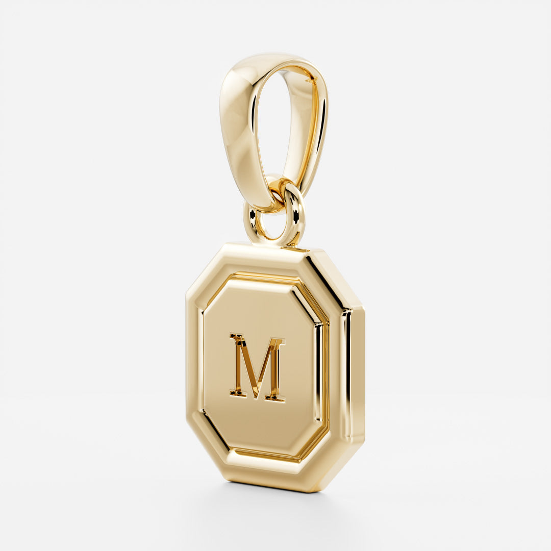 The Signature Octagon Letter Pendant additional view 66