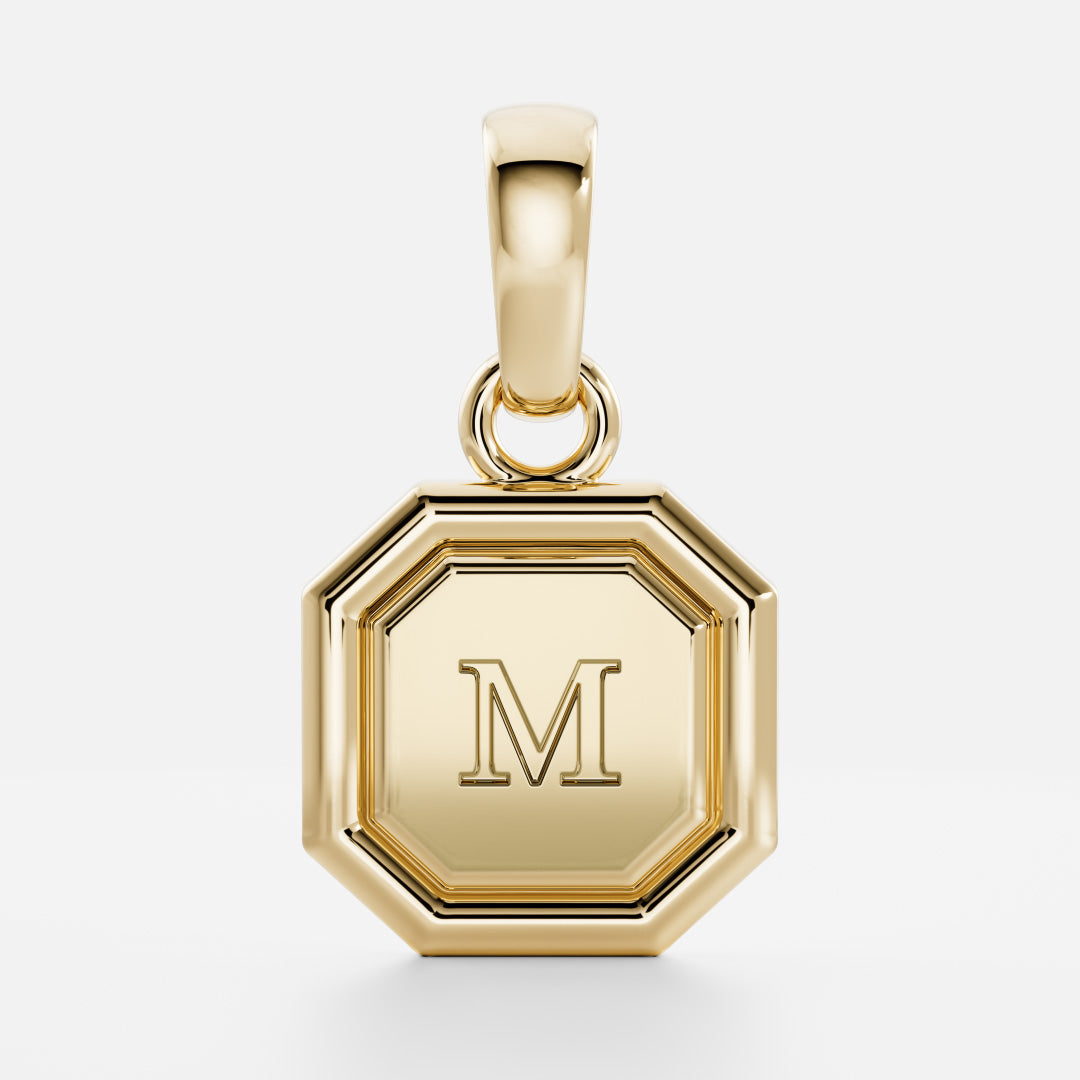The Signature Octagon Letter Pendant additional view 14