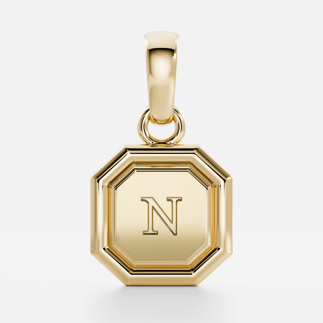 The Signature Octagon Letter Pendant additional view 15