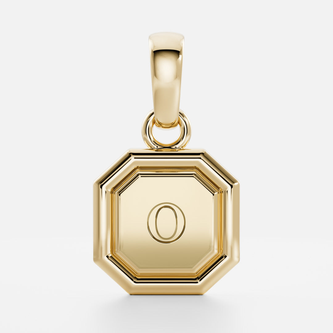 The Signature Octagon Letter Pendant additional view 16