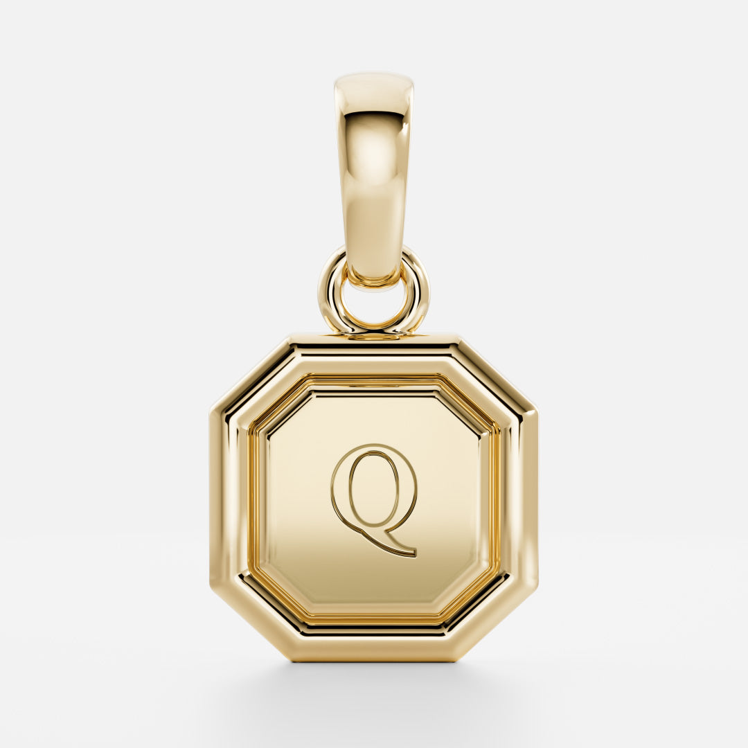 The Signature Octagon Letter Pendant additional view 18