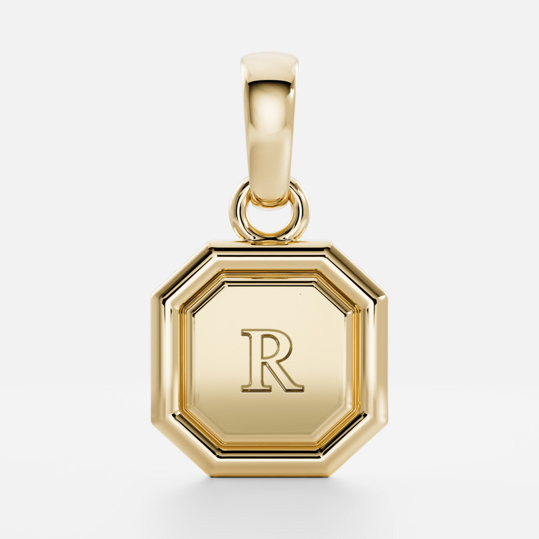 The Signature Octagon Letter Pendant additional view 19