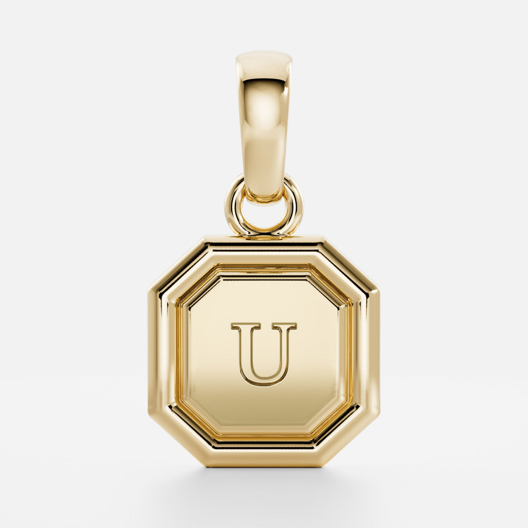 The Signature Octagon Letter Pendant additional view 22