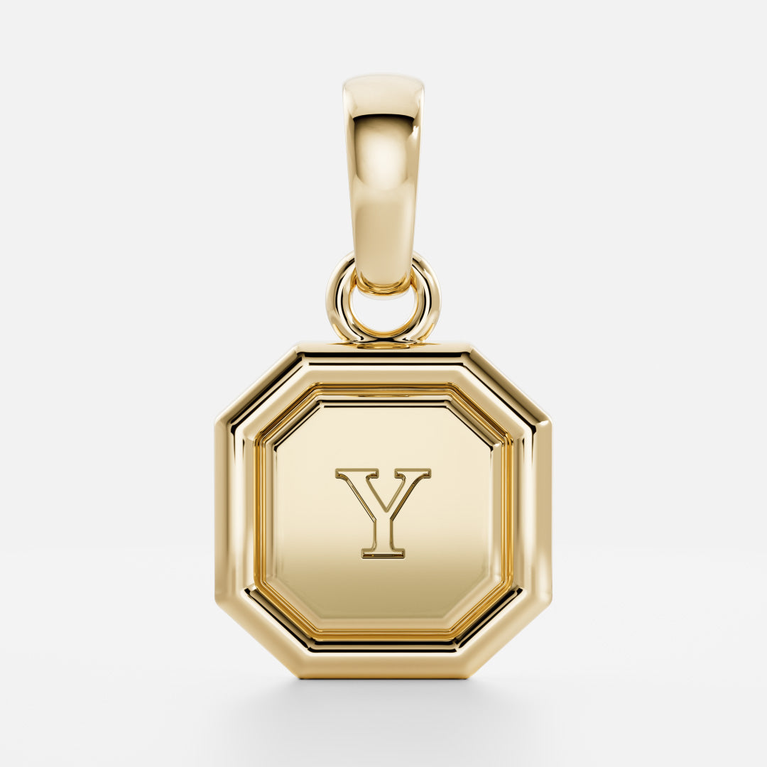 The Signature Octagon Letter Pendant additional view 26