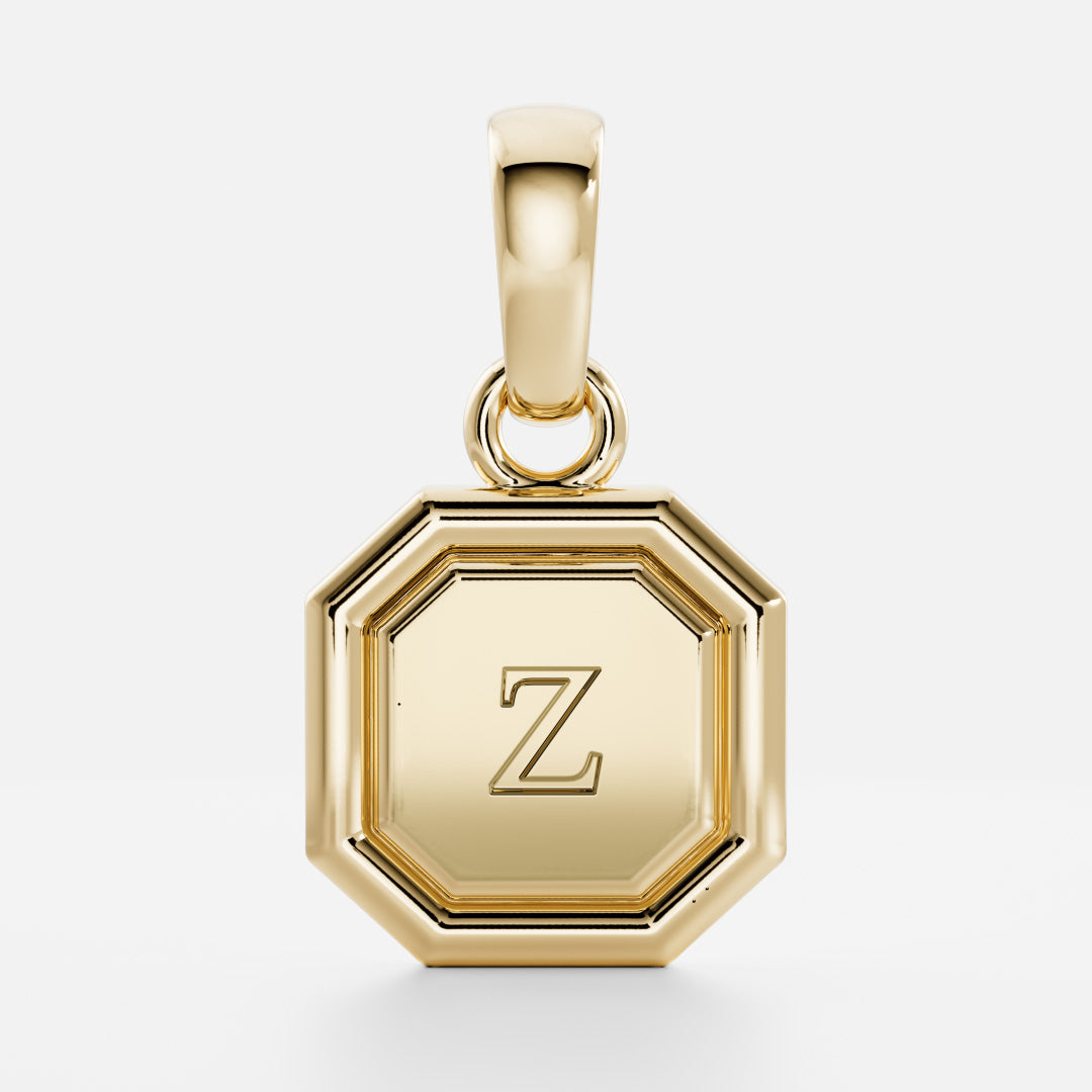 The Signature Octagon Letter Pendant additional view 27