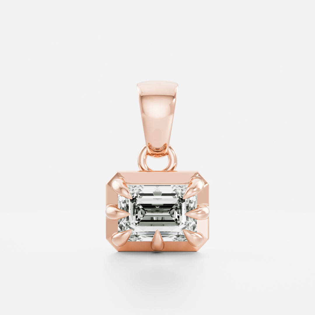 The Allegra Emerald Pendant additional view 12