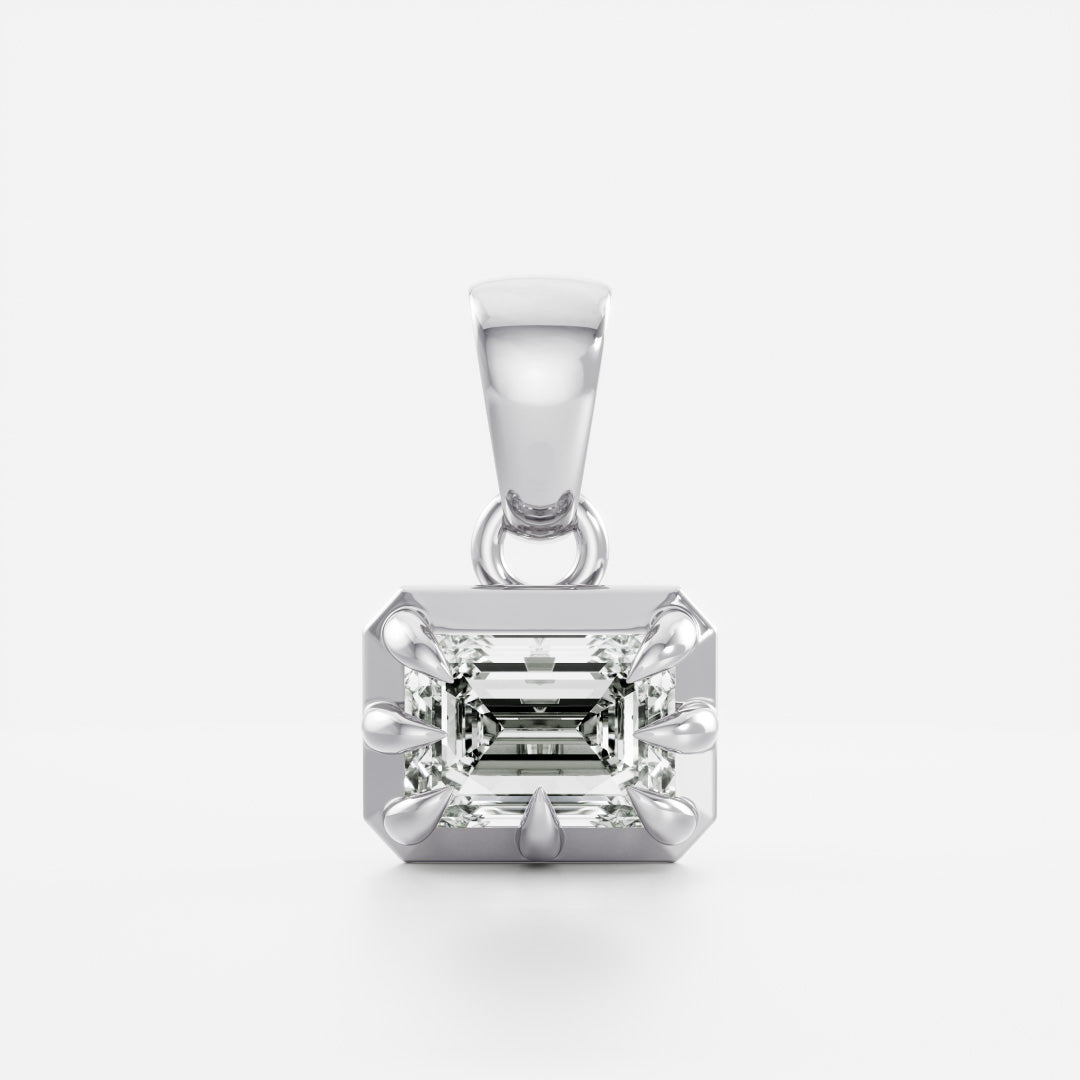The Allegra Emerald Pendant additional view 9