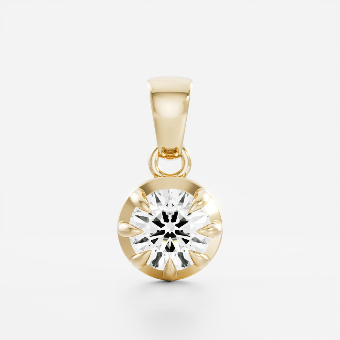The Allegra Round Pendant